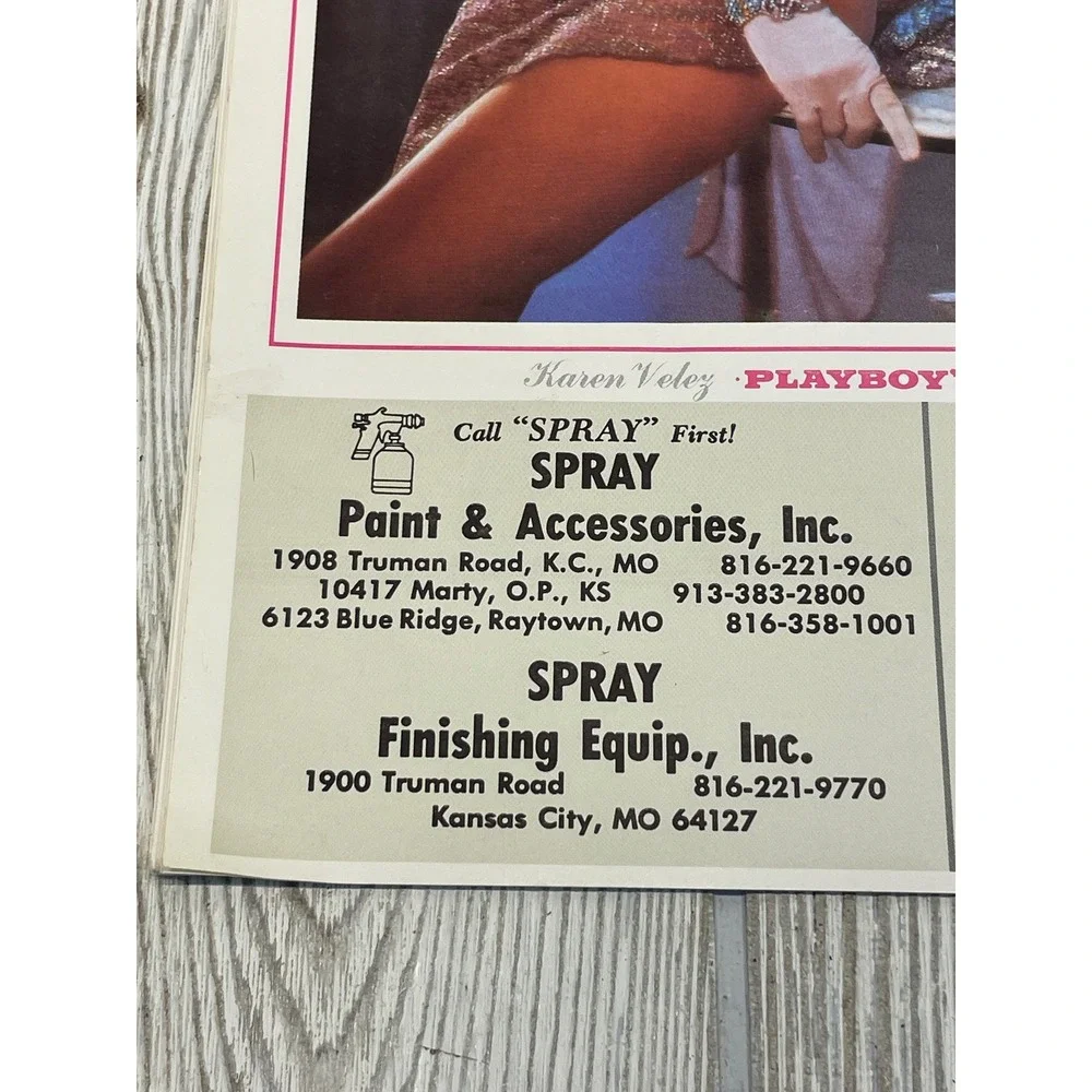 Vintage 1987 Playboy Playmate Wall Calendar Ken Marcus Photography Kansas City